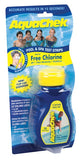 AquaChek Yellow Chlorine 4-Way Pool & Spa Test Strips - 50 Per Bottle