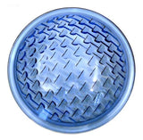 Lens, medium blue 8-3/8" diameter, tempered - Yardandpool.com