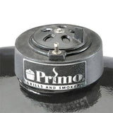 Primo Grills Oval XL 400 | Kamado Round Replacement Cast Iron Chimney Top - Yardandpool.com