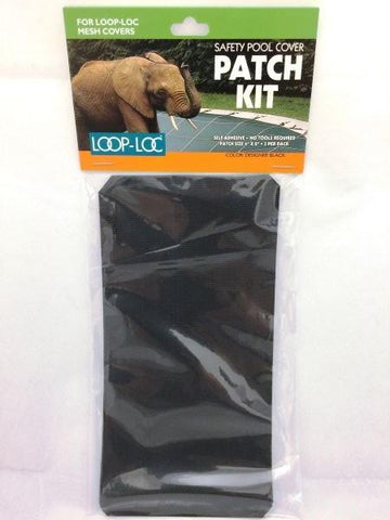 Loop-Loc Patch Kit 3M Mesh Black - 3 Pack - Yardandpool.com