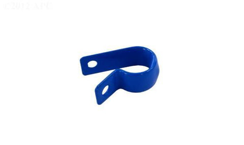 P-Clip, blue coated steel, cable to handle - Yardandpool.com