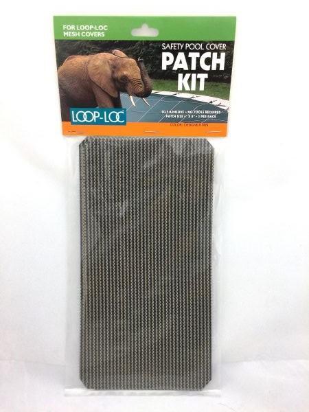 Loop-Loc Patch Kit 3M Mesh Tan - 3 Pack by Loop-Loc