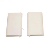 Flap kit, white, inc. (2) flaps, front & rear springs - Yardandpool.com