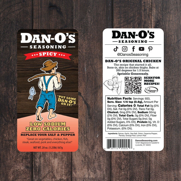 Dan-O's Spicy Seasoning 20 oz.