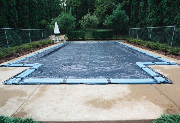 GLI Classic Solid In Ground Pool Cover - 18' x 40' Rectangle - Yardandpool.com