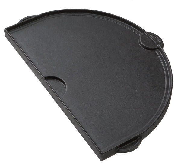 Primo Grills Half Moon Cast Iron Griddle for Oval JR 200 Grill