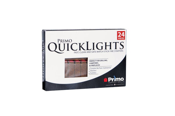 Primo Grills Quick Lights Fire Starters - 24 Per Pack