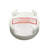 3" threaded cap, white - Yardandpool.com