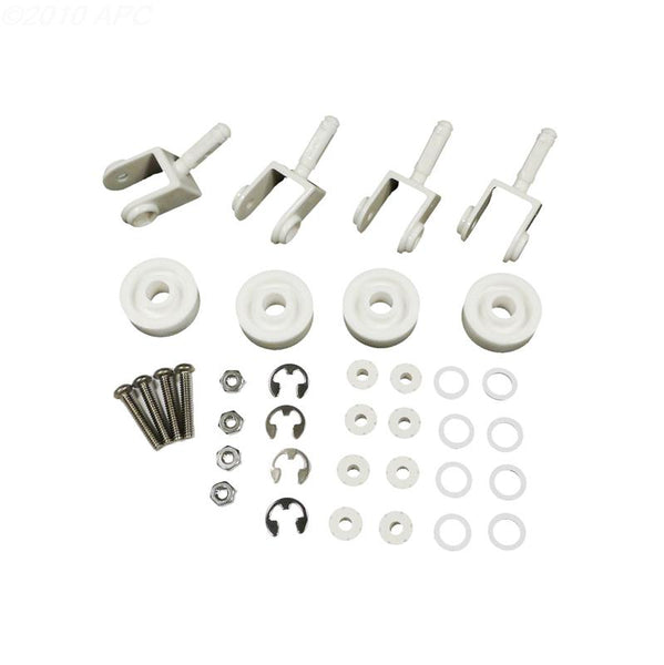 #250 Replacement kit, 4 each, #174 wheels, #263 casters, #264 axle assembly, #267 clips - Yardandpool.com