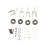 #250 Replacement kit, 4 each, #177 wheels, #263 casters, #264 axle assembly, #267 clips - Yardandpool.com