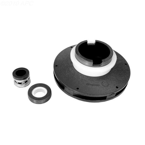 Impeller for 1 hp, w/Impeller Ring, Seal Assembly  (a) - Yardandpool.com