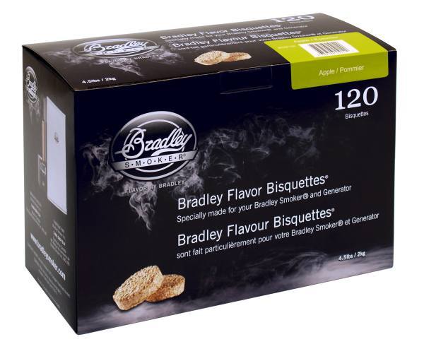 Bradley Smoker Bisquettes 120 Pack - Apple