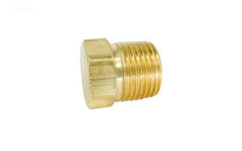 3/8" Brass Plug - Yardandpool.com