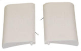 Flap kit, white, inc. 2 flaps, front & rear - Yardandpool.com
