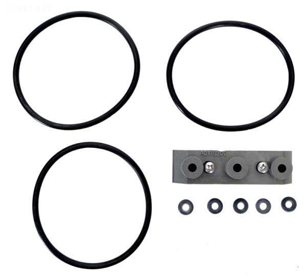 O-Ring and Terminal Adapter Kit, 3-Port Cell, Includes O-Rings, Terminal Adapters, Screws - Yardandpool.com