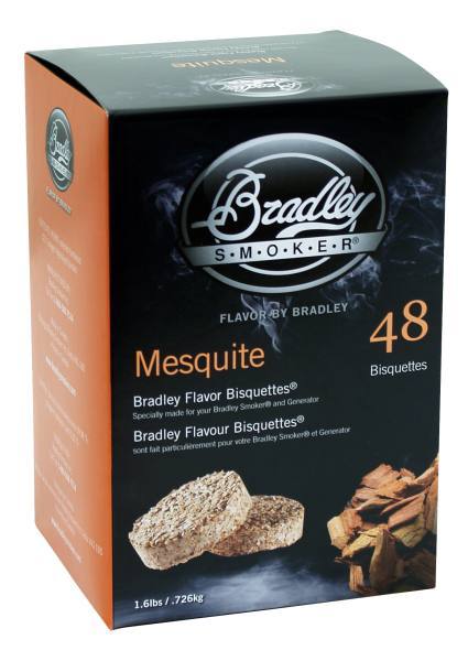 Bradley Smoker Bisquettes 48 Pack - Mesquite