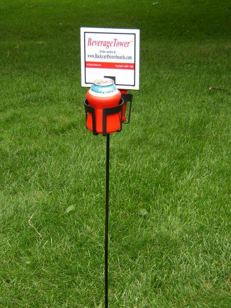 Scoring Tower Drink Holder - Play Backyard Games