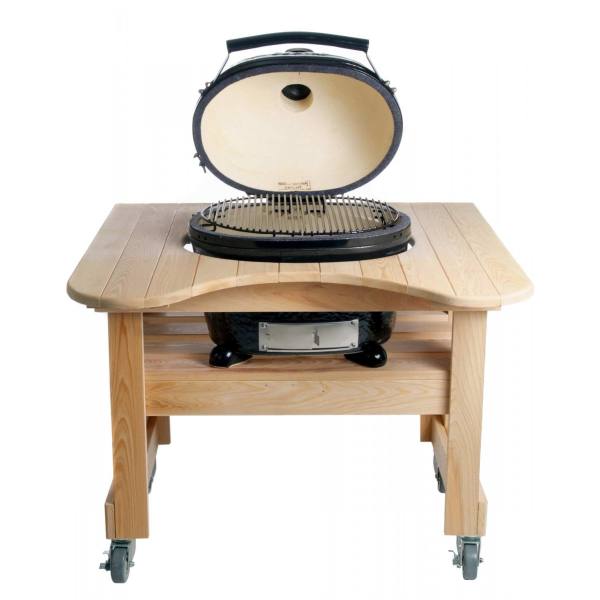 Primo Grills Cypress Table for Oval Junior Grill