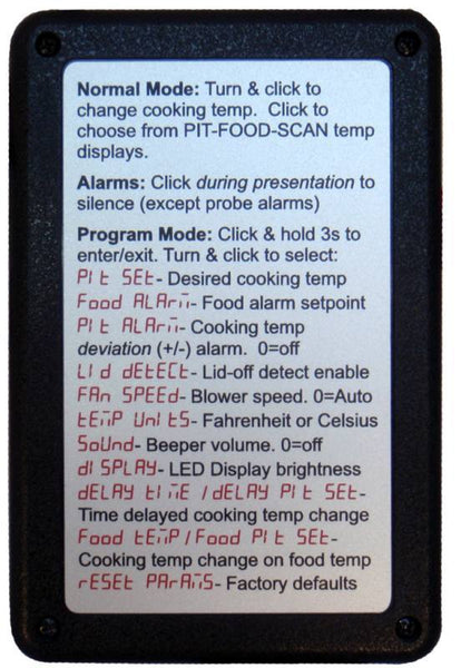 The Pitmaster IQ130 Bluetooth BBQ Smoker Automatic Temperature Control w/ Standard Adapter - Yardandpool.com