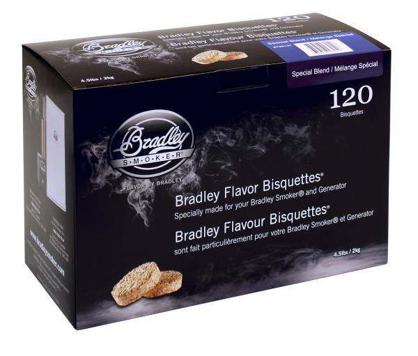 Bradley Smoker Bisquettes 120 Pack - Special Blend