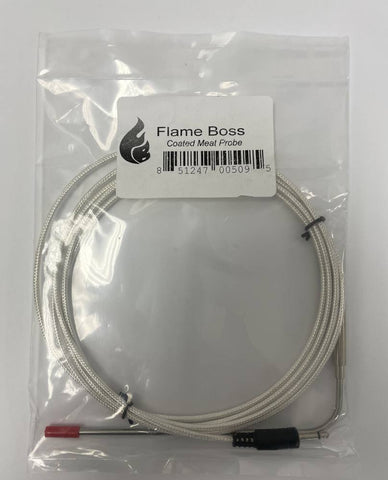 Flame Boss Replacement Food/Meat Probe for 100 | 200 | 300 - Coated