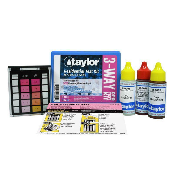 Taylor 3-Way Test Kit - K-1001 - Yardandpool.com