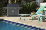 TEC Grills 44" Freestanding Patio FR Infra-Red Gas Grill Stainless Steel Cabinet w/ Shelves - Yardandpool.com